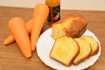 にんじんジュースレシピパウンドケーキ